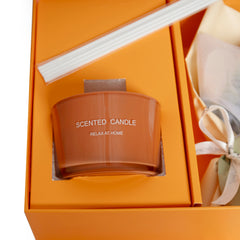 Relax at Home Candle Gift Set
