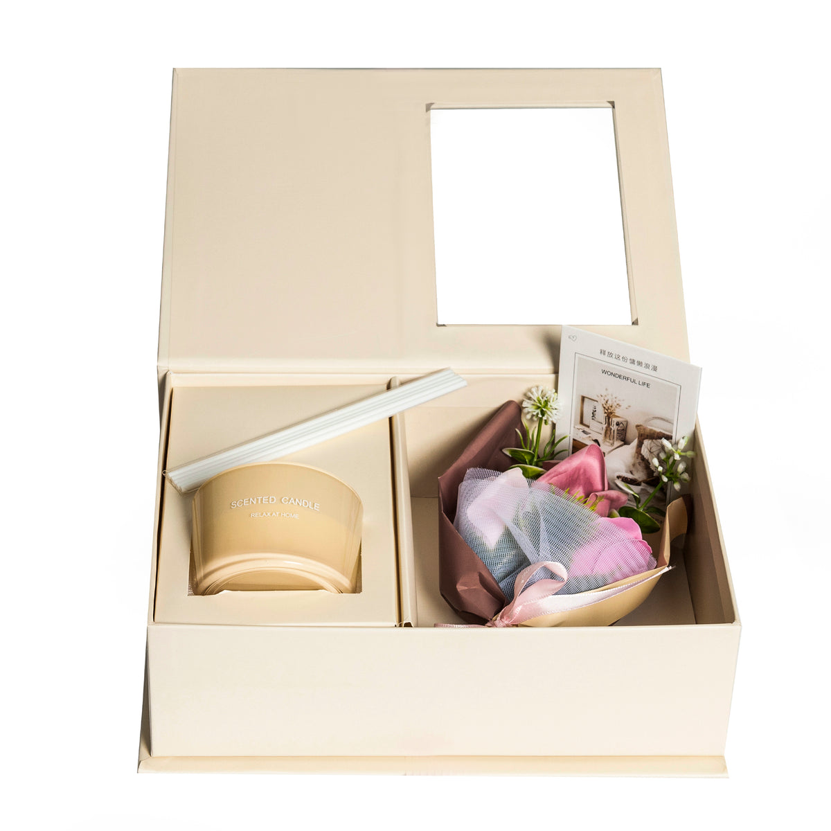Relax at Home Candle Gift Set